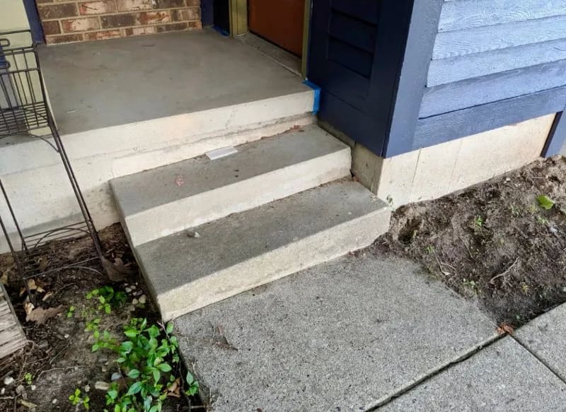 Repair Sinking Concrete Steps Blue Springs MO Repair Sinking Concrete Steps Blue Springs MO
