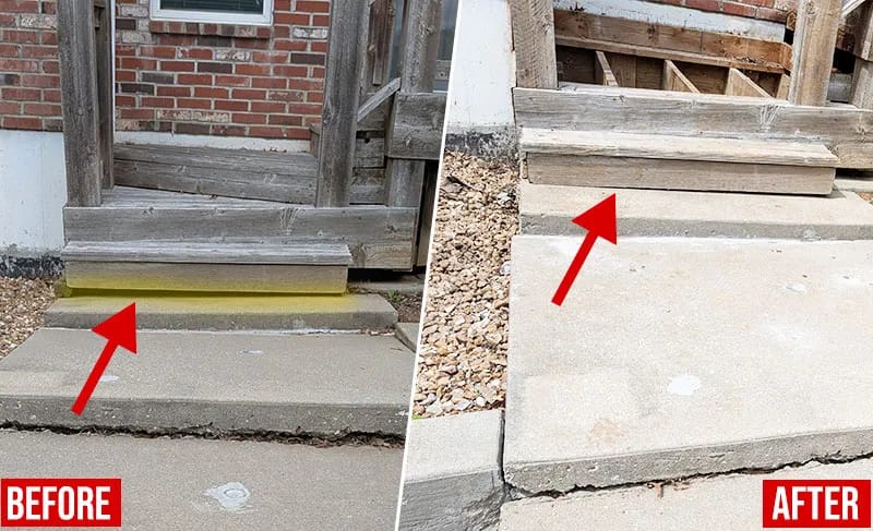 Steps Leveling Blue Springs MO Steps Leveling Blue Springs MO